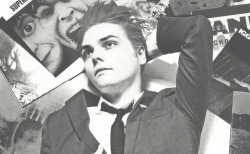 tentativealien:  &ldquo;I was somebody that wanted to escape where I came from, not live and work and die in the place where I was born.&rdquo; Gerard Way (2014) 