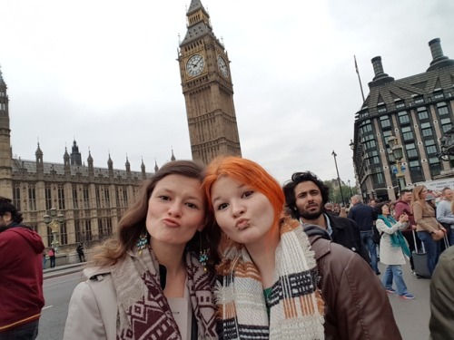 I went to London with my sister. It was the best weekend i had in a very long time.