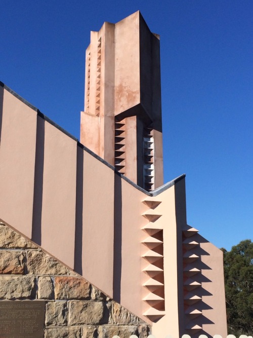 havastudio: Detail of the Walter Burley Griffin designed Incinerator in Willoughby now operating as 