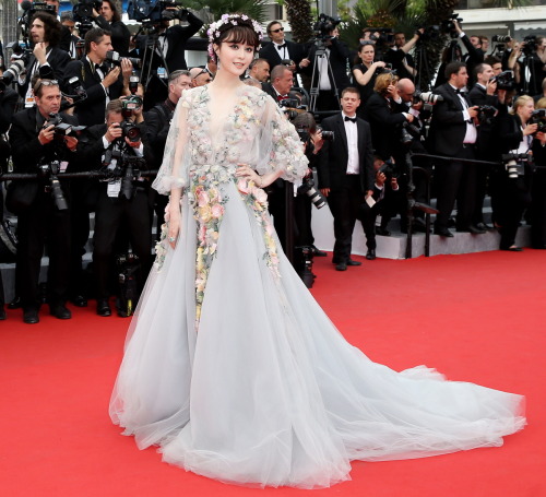 Fan Bingbing in Marchesa, 2015