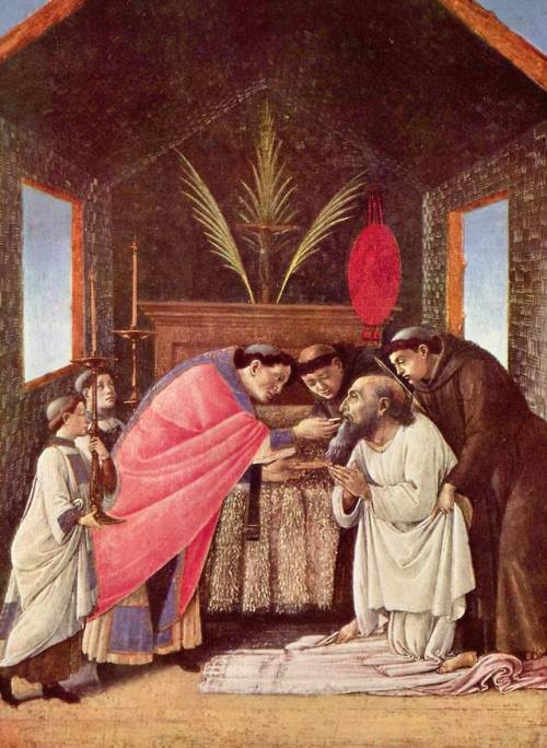 The Last Communion of St. Jerome, Sandro Botticelli, ca. 1495