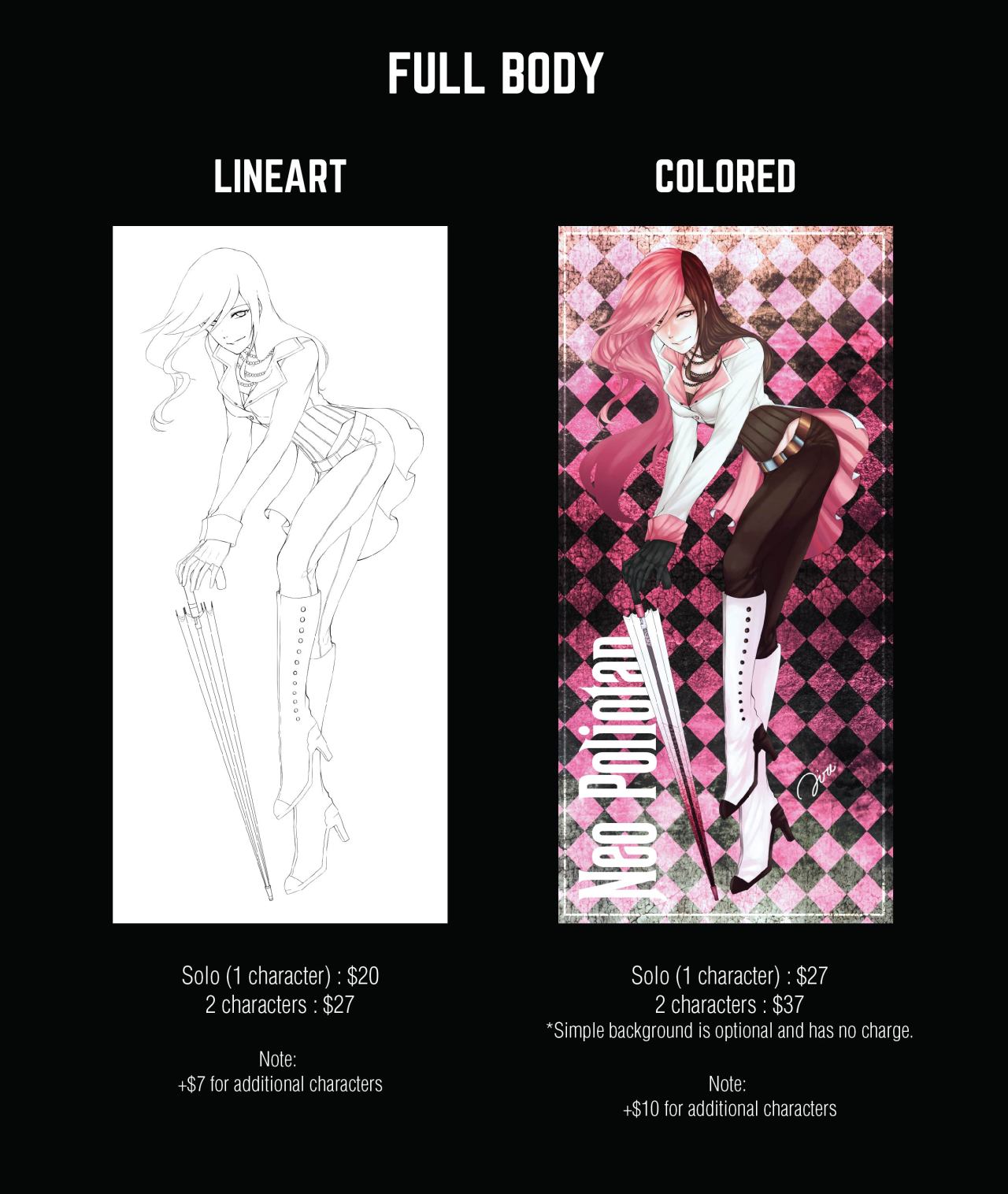 noiresplendence:  Opening commissions now! Information below cut! Keep reading 