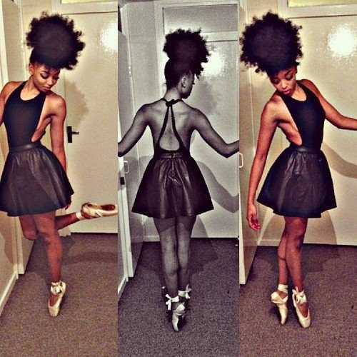 thee-renaissance-man:  Something about a dancer… Don’t even get me started on her beautiful skin complexion or her hair… Good lord 