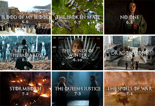 itstevebucky:  Game of Thrones  (April 17, 2011–May 19, 2019) A long time ago, she rememb