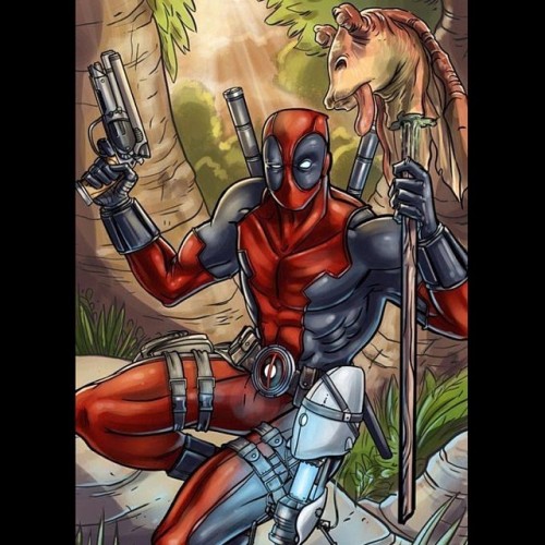 #deadpool #jarjarbinks #marvel #marvelcomics #dccomics