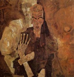wraithlings: The Self Seers (Death and Man)Egon SchieleOil on canvasLeopold Museum, Vienna1911