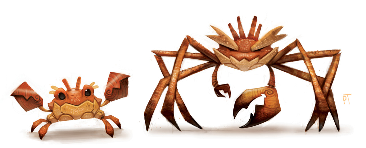 youngjusticer:  クラブ, the “river-crab” Pokemon, is 1’4” and weighs 14.3