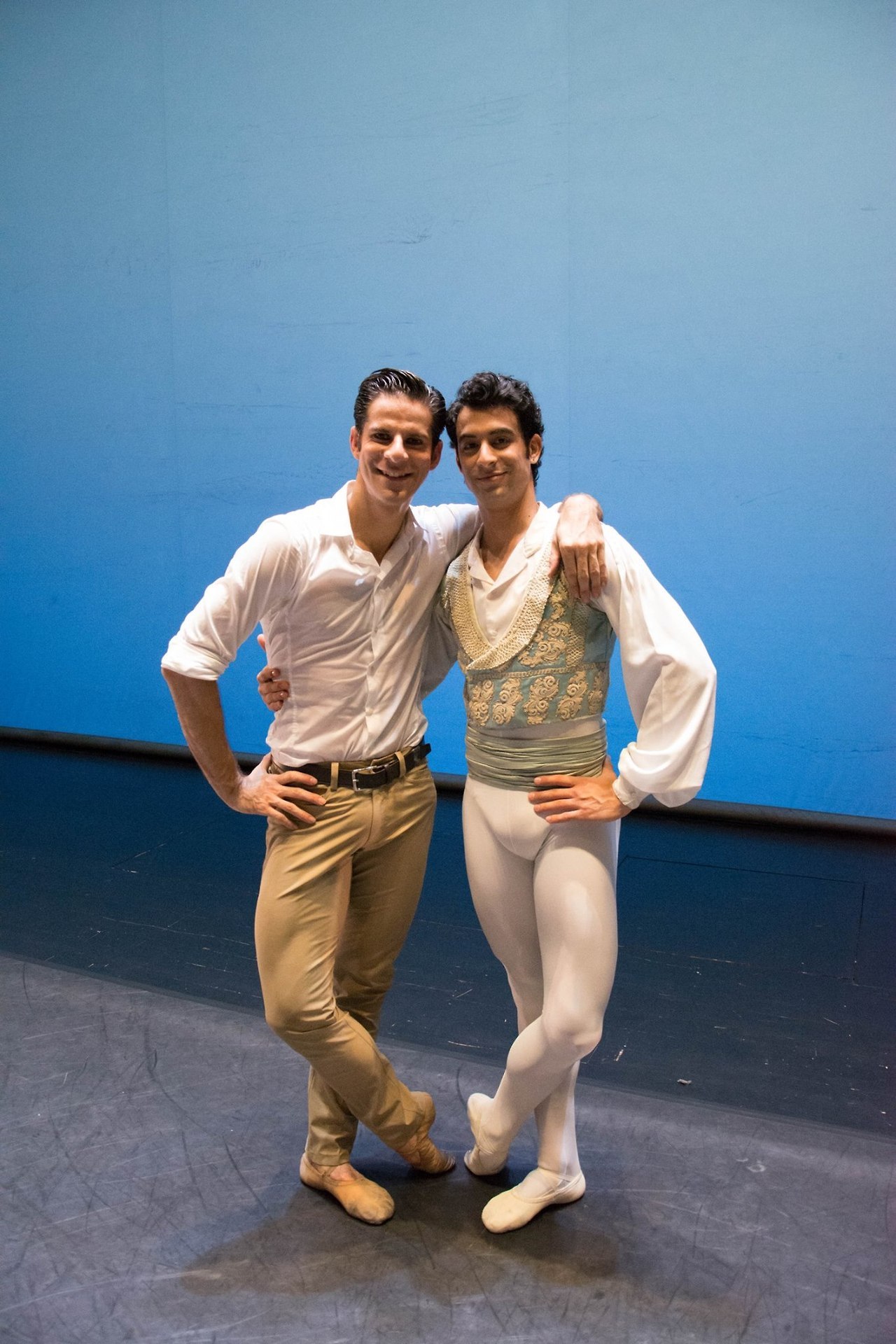 ding1180:  lovelyballetandmore:Marcelo Gomes and  Arian Molina Soca     Hot guys