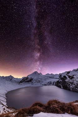 alecsgrg:  Switzerland night sky | ( by CmoonView