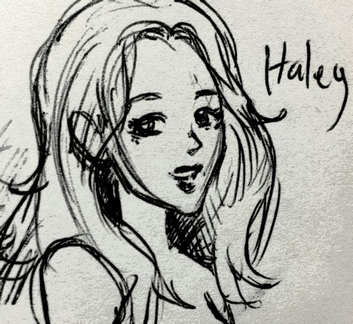 roylover: When you don’t have time to play a game so you draw the characters with only a pen and some paper at work during downtime. ;_; 