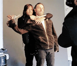 kinneyandreedus:  Norman Reedus and Andrew Lincoln photographed for TV Guide Magazine by Jeff Lipsky.