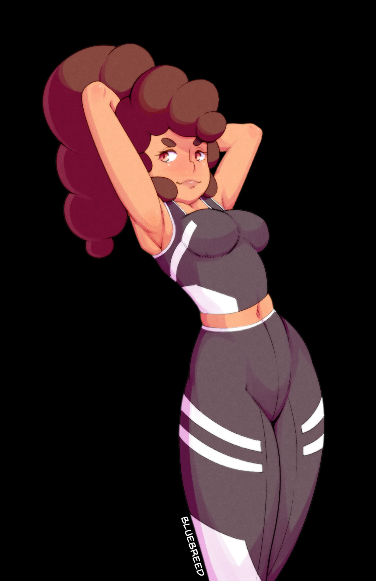 colorpunish:  Fanart of https://twitter.com/SwellTimeGPool ‘s character Nikki