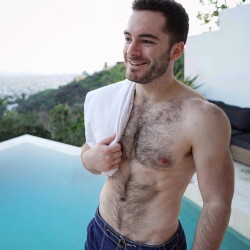 sweatyhairylickable:    http://sweatyhairylickable.tumblr.com for more hairy sweaty dudes!   