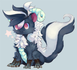 rakurobit:  Skunk Dragon