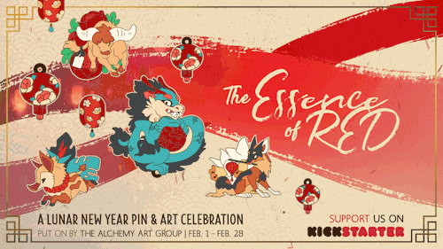 alchemyartgroup: Our Kickstarter, the Essence of Red, is Live! In the spirit of Lunar New Year, Alch