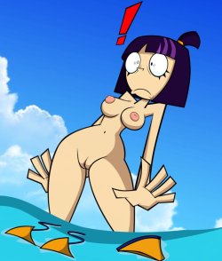 grimphantom2: Theresa Beach Mishap by grimphantom