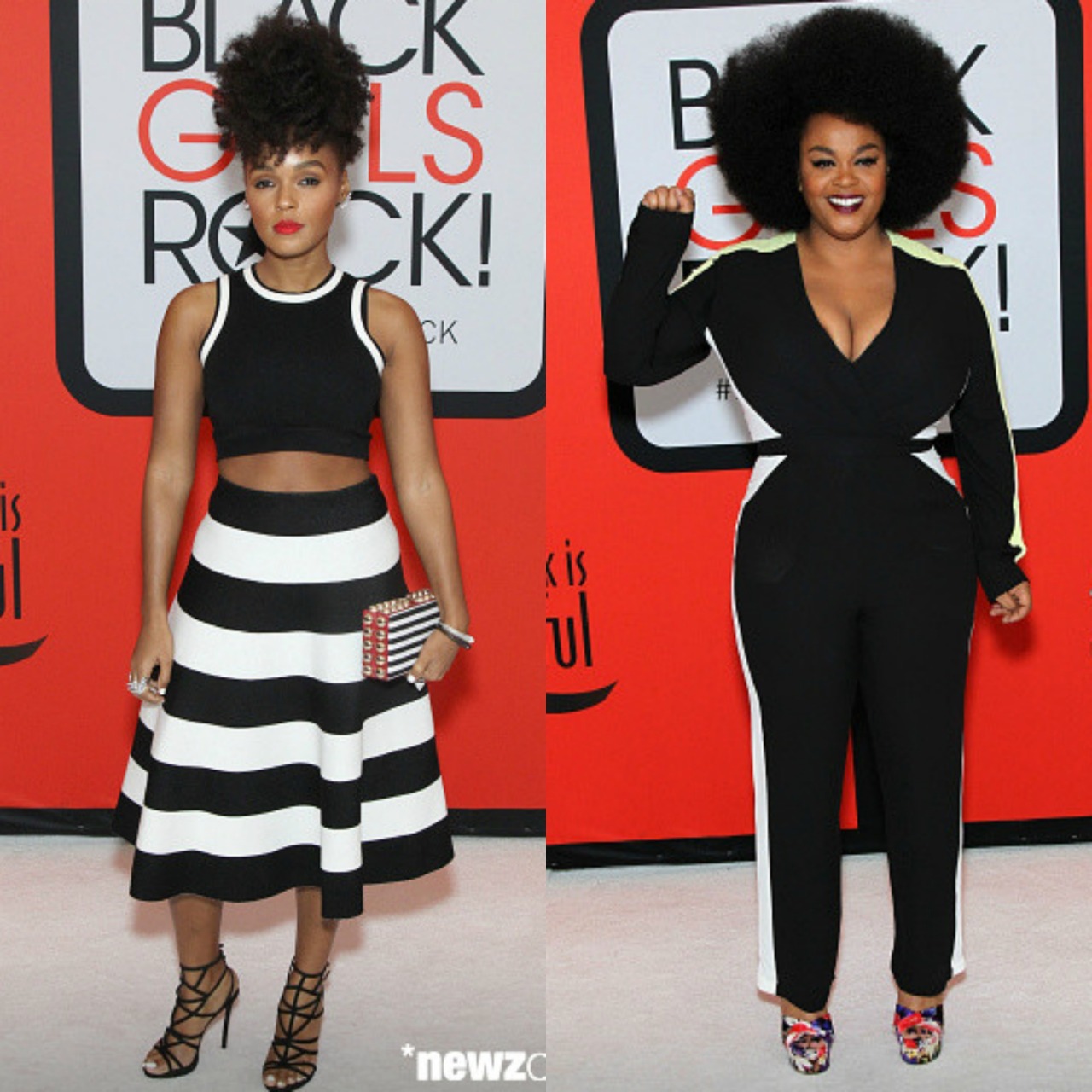 wocinsolidarity:  belle-ayitian:  2015 Black Girls Rock! Red Carpet  *****clutches