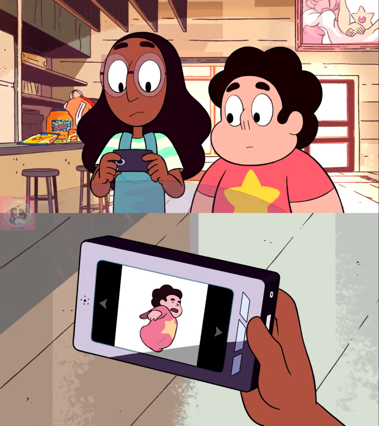 anawinkaro:  200 posts and nothing but baby stevens(transparent baby steven by @artemispanthar)