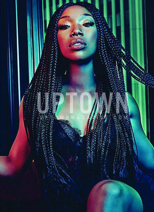 norman-ii:  femmequeens:  Brandy, Uptown Magazine June/July 2015  COME THROUGH
