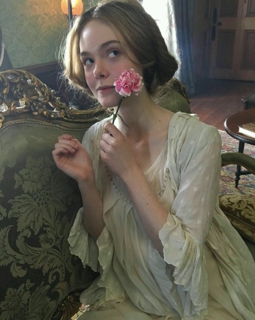 ellefanningplace:erinayanianmonroe: Elle + 19th century aesthetic = poetry. Mary Shelley is coming!.