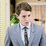 willywains:   He’s gonna marry me.  Ferris Bueller’s Day Off (1986) dir. John