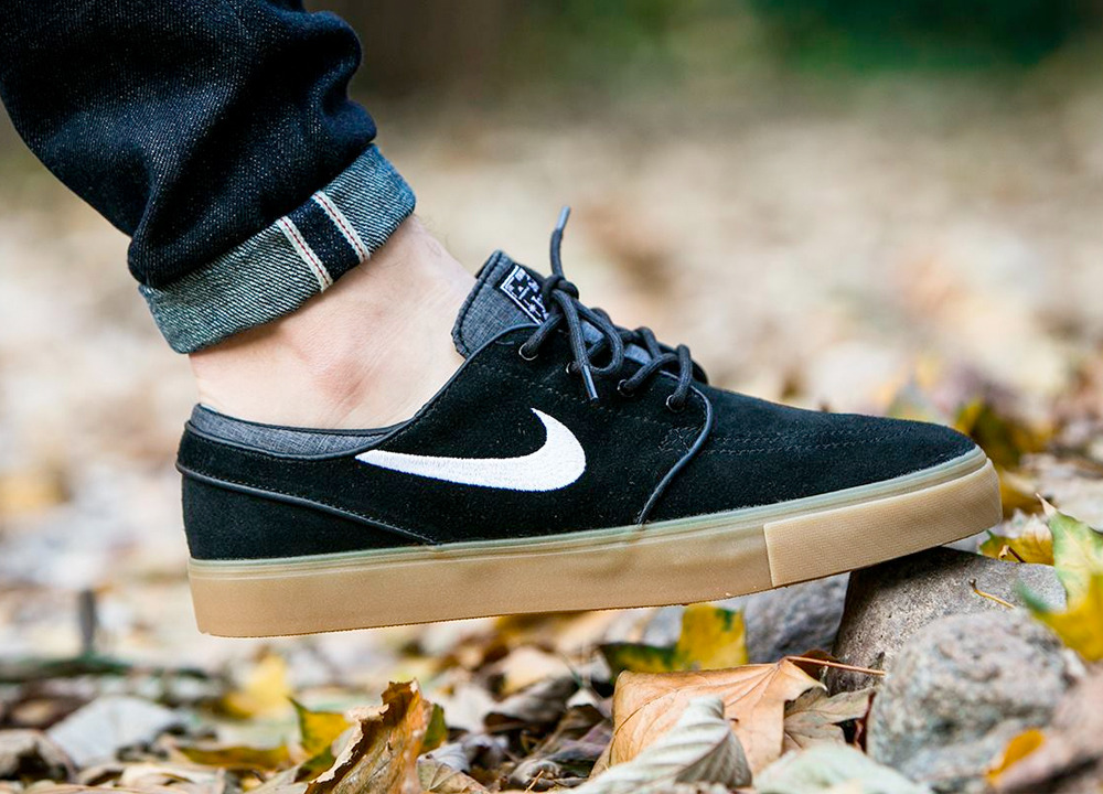 Nike SB Stefan Janoski - Black/Gum (by worldbox)... – Sweetsoles Sneakers, kicks and trainers.