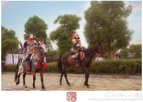 hanfugallery:西塘汉服文化周Hanfu Cultural Week in Xitang| part 1|traditional chinese armor| via 大师兄天道酬勤 and