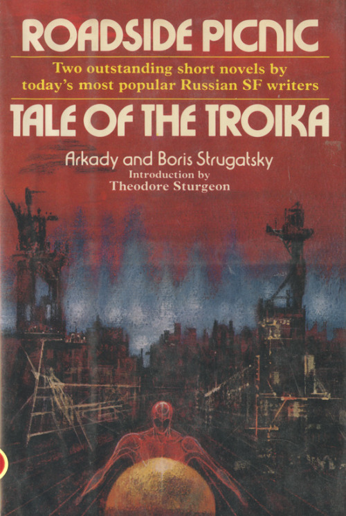 writersnoonereads:Arkady and Boris Strugatsky are probably the most famous Soviet-era science-fiction writers, but only recently have any of their numerous books come back into print in the US: Chicago Review Press published a new translation of Roadside