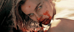 the-walking-dead-art:    She was there. She was beside me. But then – then when I went down…everyone was dead. ‘Cause there was blood. Yeah, and it’s all over her mouth. You know? Then she came at me. Sh–  (whispers) she was eating them. She
