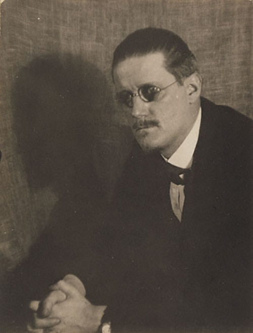James Joyce by Man Ray, 1922