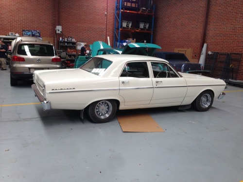 An unrestored pov pack Fairlane from the mid 60’s. Pretty tidy for 50 years.