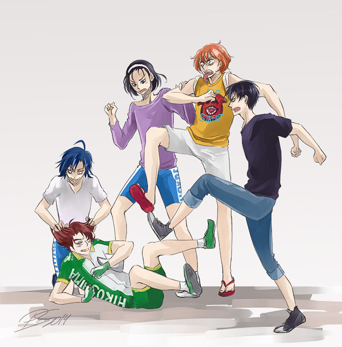 pedalsketches:Protect Izumida!