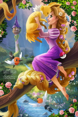 tsaoshin:Disney Princesses and Heroines paired