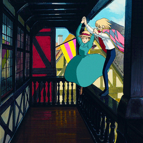 animations-daily:Howl’s Moving Castle (2004) dir. Hayao Miyazaki