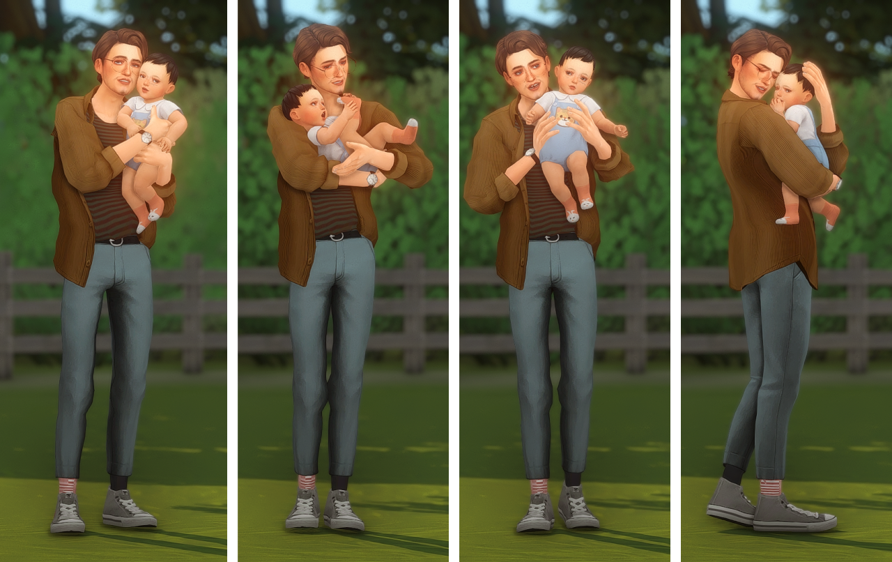 KatVerseCC's Sisters Pose Pack | Sims 4 family, Sister poses, Sims 4