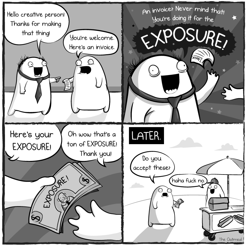 clientsfromhell:  oatmeal:  More comics here.  We donâ€™t usually do reblogs,