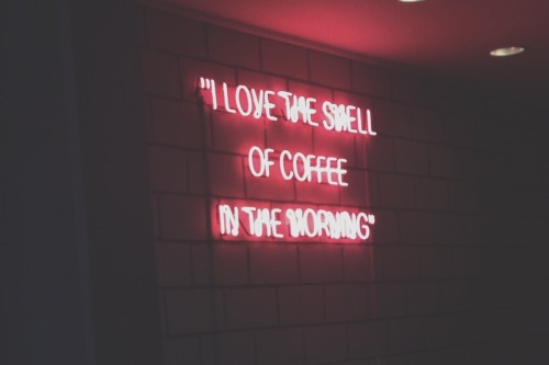 capitalletterlyrics:“i love the smell of coffee in the morning” jellybear || glasgow