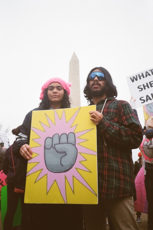 winterbra: Women’s March on Washington January 21, 2017 Yashica t4