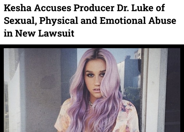 Kesha Accuses Producer Dr. Luke of Sexual, Physical and Emotional Abuse in New Lawsuit