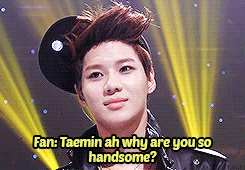 mintytaemin:  difference between Taemin &amp; Kai ヾ(＠^▽^＠)ﾉ  