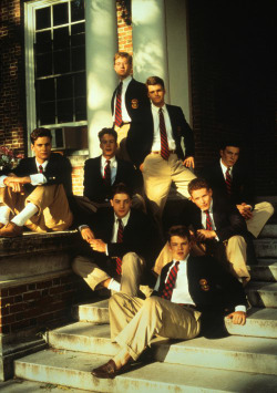 ivy-league-style:  Brendan Fraser, Matt Damon and Chris O’Donnell in “School Ties”