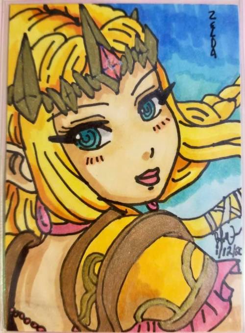Three ACEOs available in the Etsy! :DUPDATE: 8/24/20: Princess Zelda has sold! Thank you for wanting