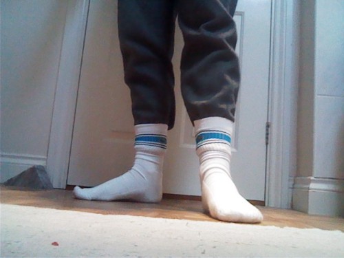bootslaveboyusa:  Sniff ‘em pigs!!!! 