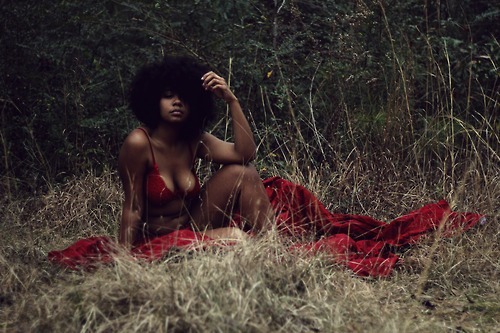 andygin:  lady in red | shot by: Katherine (icecreamandchicken) 