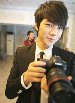 Woopyun:  “Pictures Are The Only Thing That Lasts.” - Myungsoo (L) 
