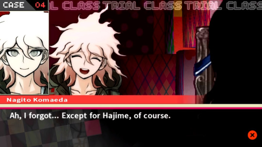 komahina-hell:  sleeplessthenight:  so i was rewatching sdr2 and can we just appreciate how salty Komaeda is to Hinata during the 4th trial? like?.. L MAO and Hajime’s just like…  Get fucking rekt Hajime -Komaeda 