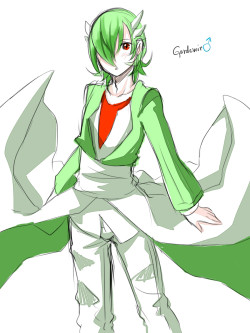 sabotenouji:  Because my (to be) Gardevoir