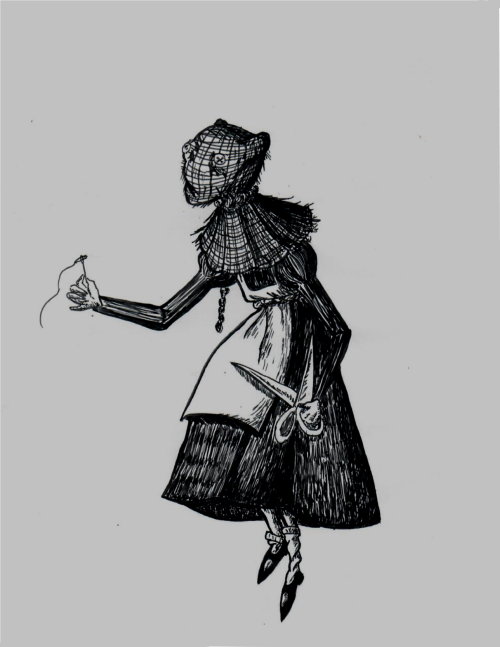 I Am Trying Ink, And I Know The Background Issss Lammmmmeeee. Anyways, Here Is Pilgrim Style Nurse!!!