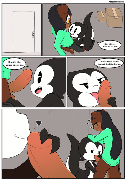 whygena-draws: Comic commission with the lewd lizard for @dbressler Here’s some context [(Support me) Patreon] [Twitter] - [Deviantart] - [Pixiv] - [Commission me!] - [Comic commissions]  c: