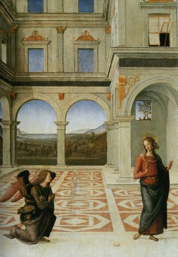 The Annunciation, 1497, Pietro Peruginowww.wikiart.org/en/pietro-perugino/the-annunciation